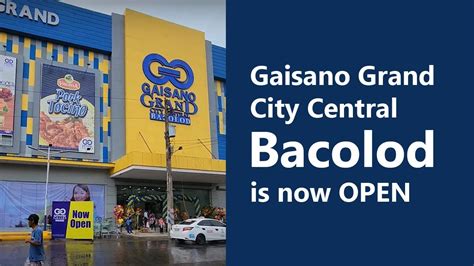gaisano city bacolod|Gaisano Grand City Central Bacolod .